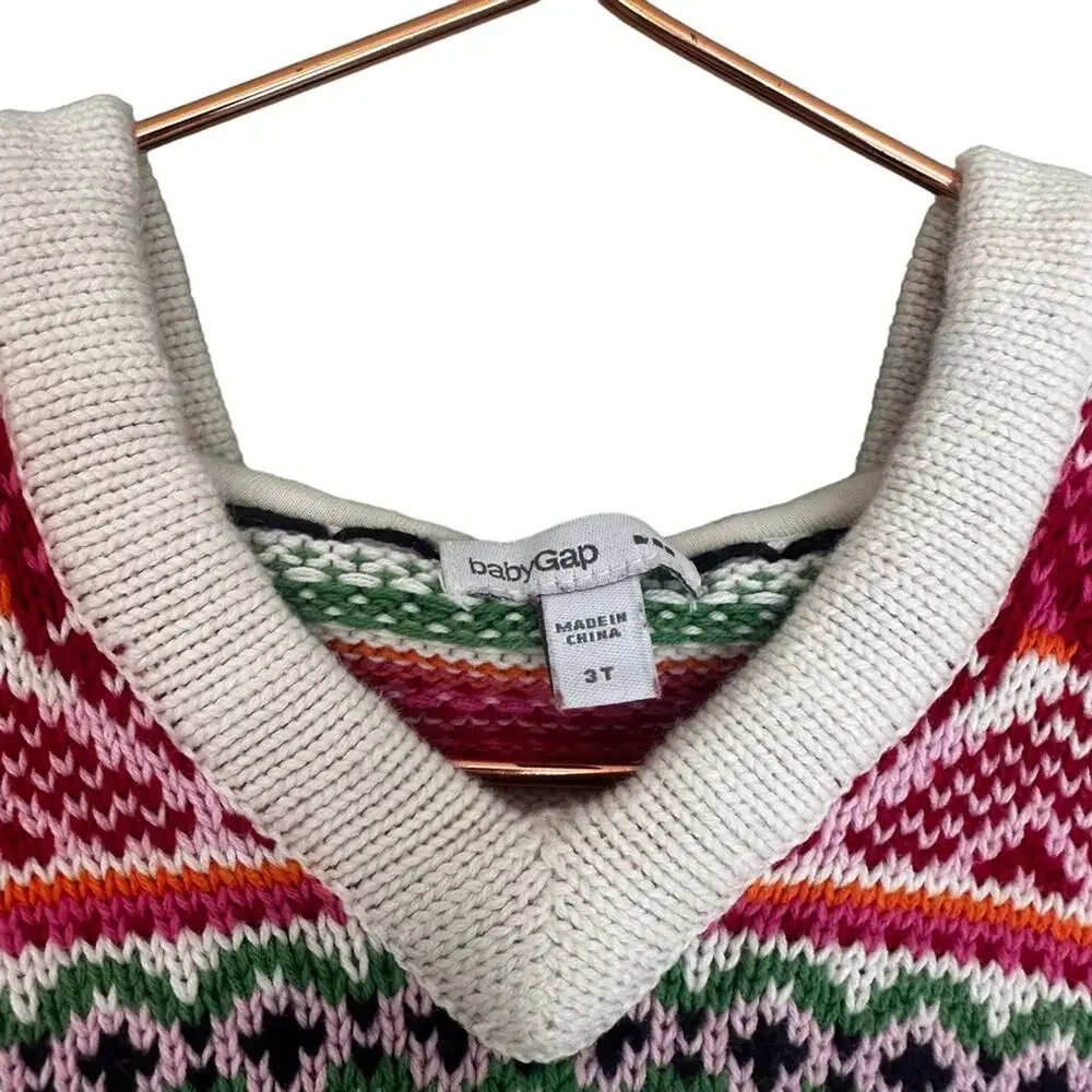 Baby Gap Hooded Knit Sweater - Size 3T - Excellent!